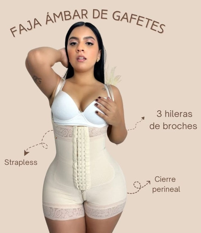 FAJA STRAPLE CREMALLERA 1042